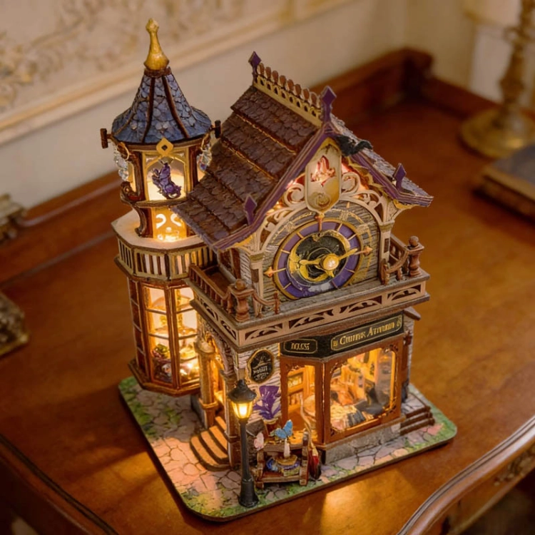 Steam 3D puzzle - Klub podróżników w czasie