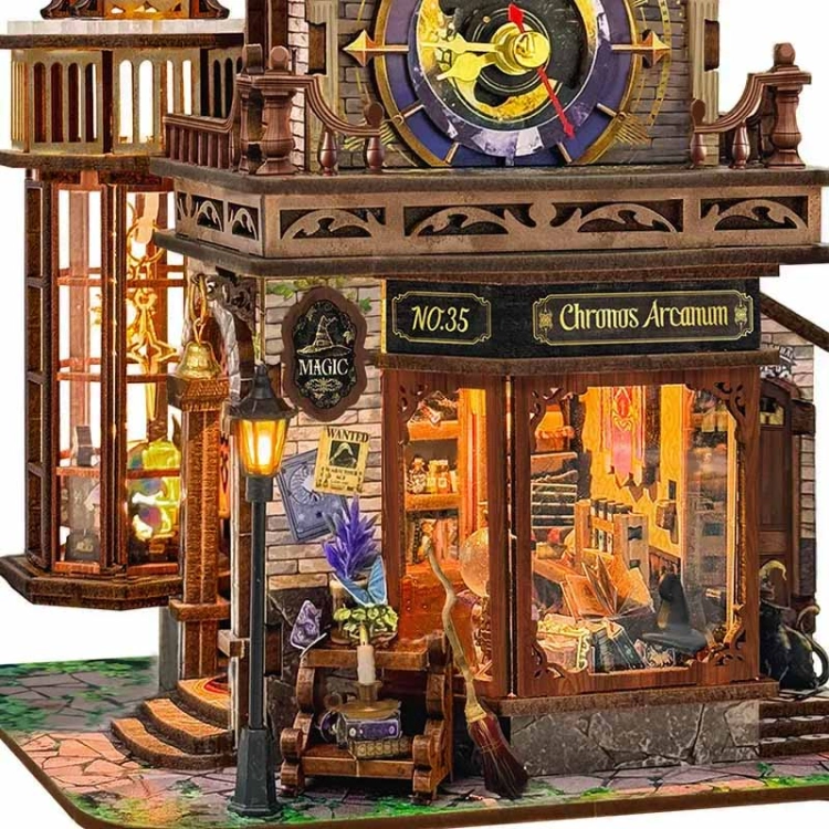 Steam 3D puzzle - Klub podróżników w czasie