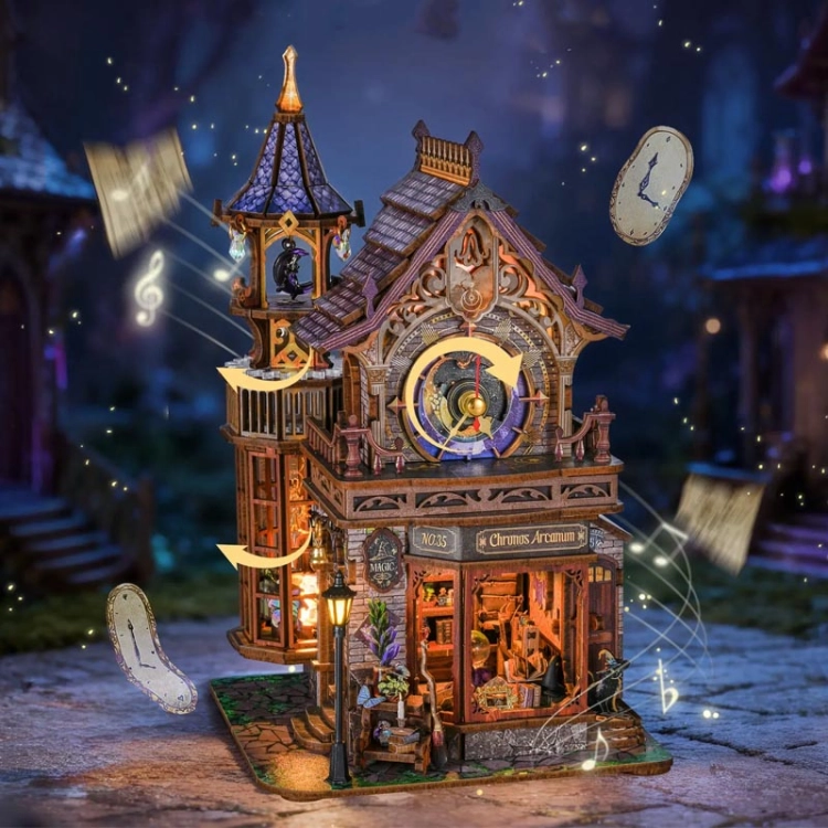 Steam 3D puzzle - Klub podróżników w czasie