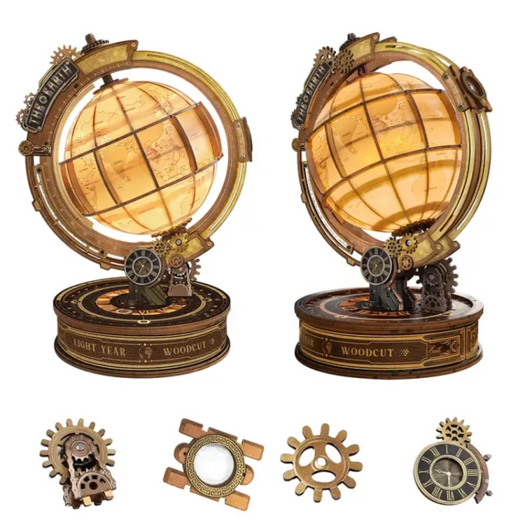 Steam 3D puzzle - Globus odkrywcy