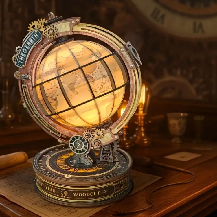 Steam 3D puzzle - Globus odkrywcy