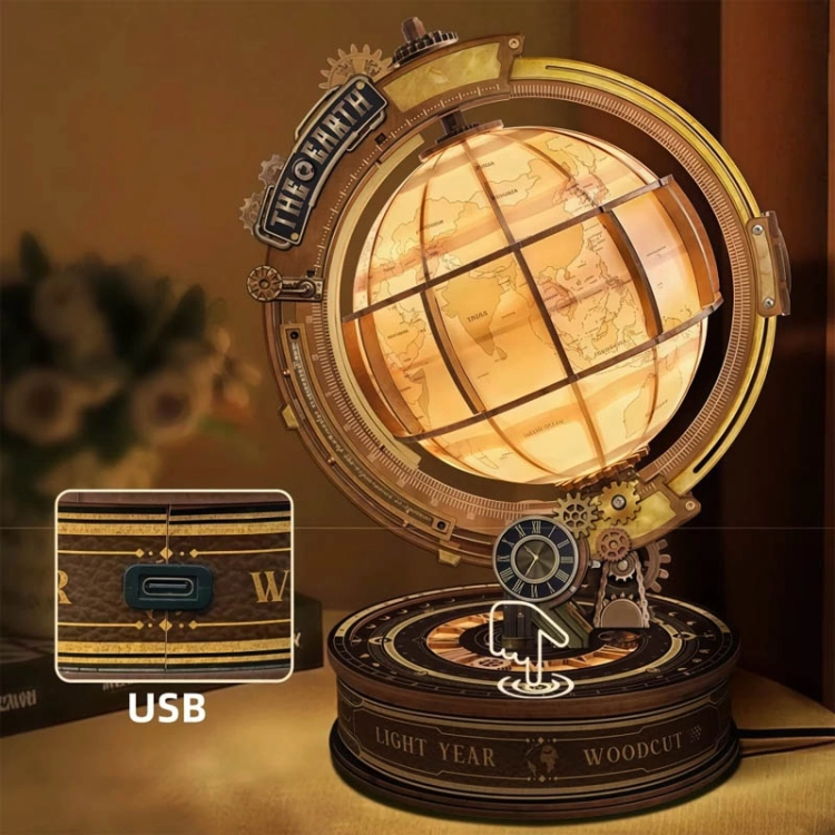 Steam 3D puzzle - Globus odkrywcy