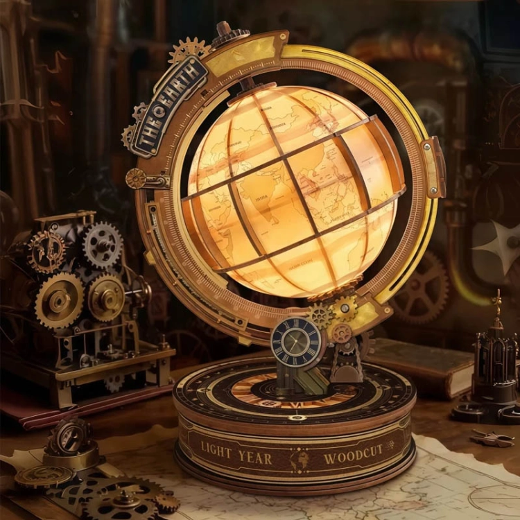 Steam 3D puzzle - Globus odkrywcy