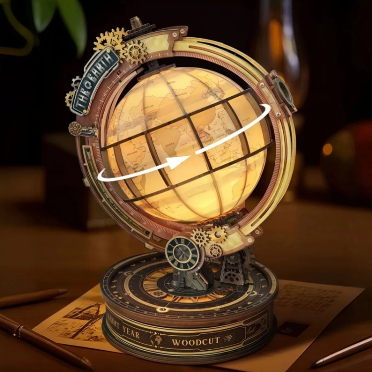 Steam 3D puzzle - Globus odkrywcy