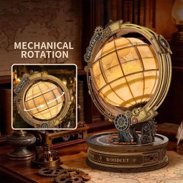 Steam 3D puzzle - Globus odkrywcy