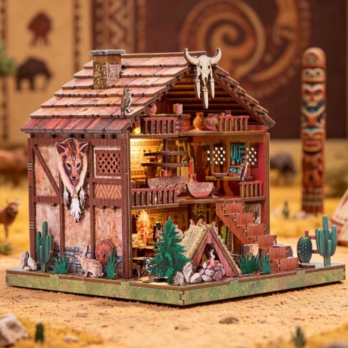 Miniaturowy domek - Dolina Dzikiego Zachodu