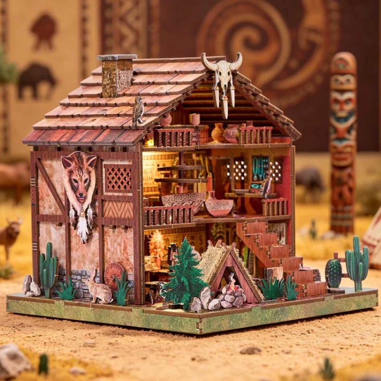 Miniaturowy domek - Dolina Dzikiego Zachodu