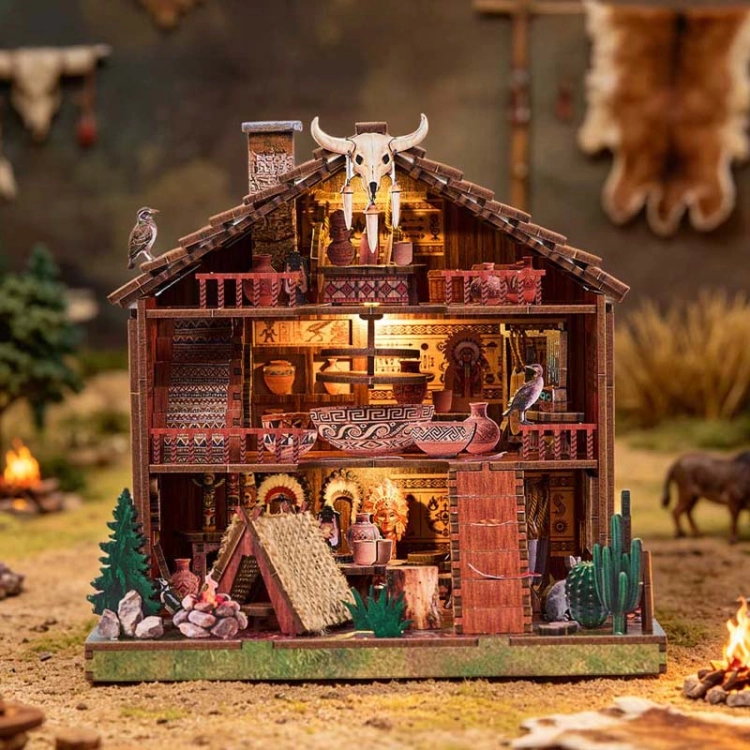 Miniaturowy domek - Dolina Dzikiego Zachodu