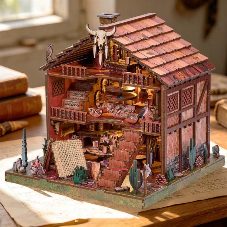 Miniaturowy domek - Dolina Dzikiego Zachodu