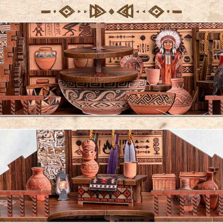 Miniaturowy domek - Dolina Dzikiego Zachodu