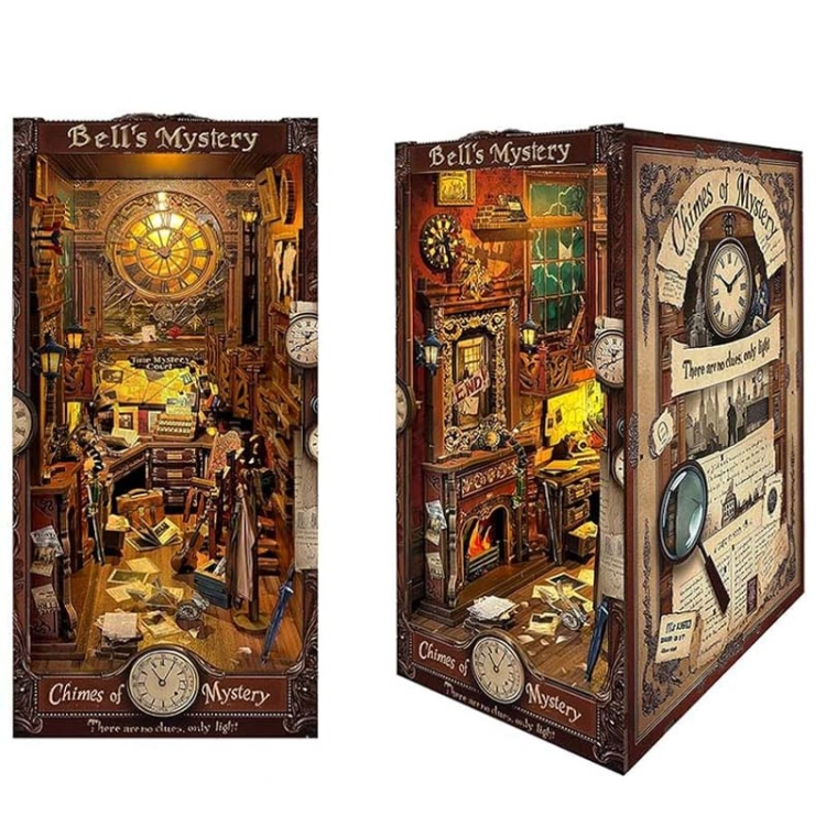 Miniaturowy domek Book Nook - Tajemnice dzwonów