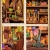 Miniaturowy domek mini Book Nook - Fantastyczne rośliny
