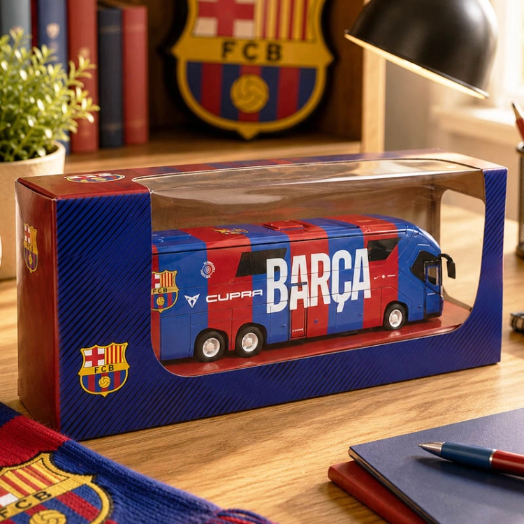 Autobus piłkarski Barcelona FC - model klubowy