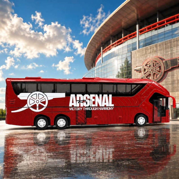 Autobus piłkarski Arsenal FC - model klubowy