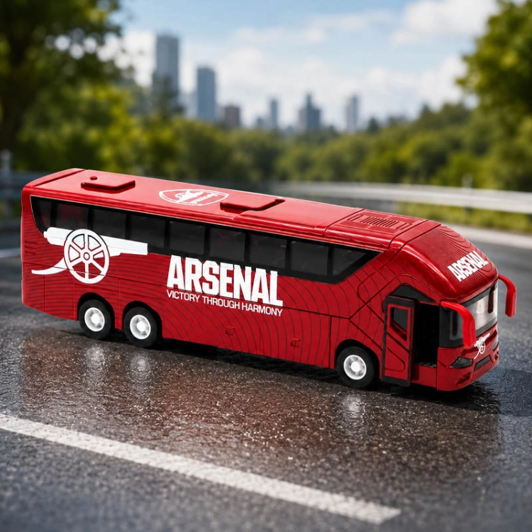 Autobus piłkarski Arsenal FC - model klubowy