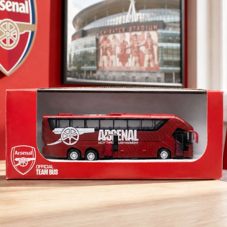 Autobus piłkarski Arsenal FC - model klubowy