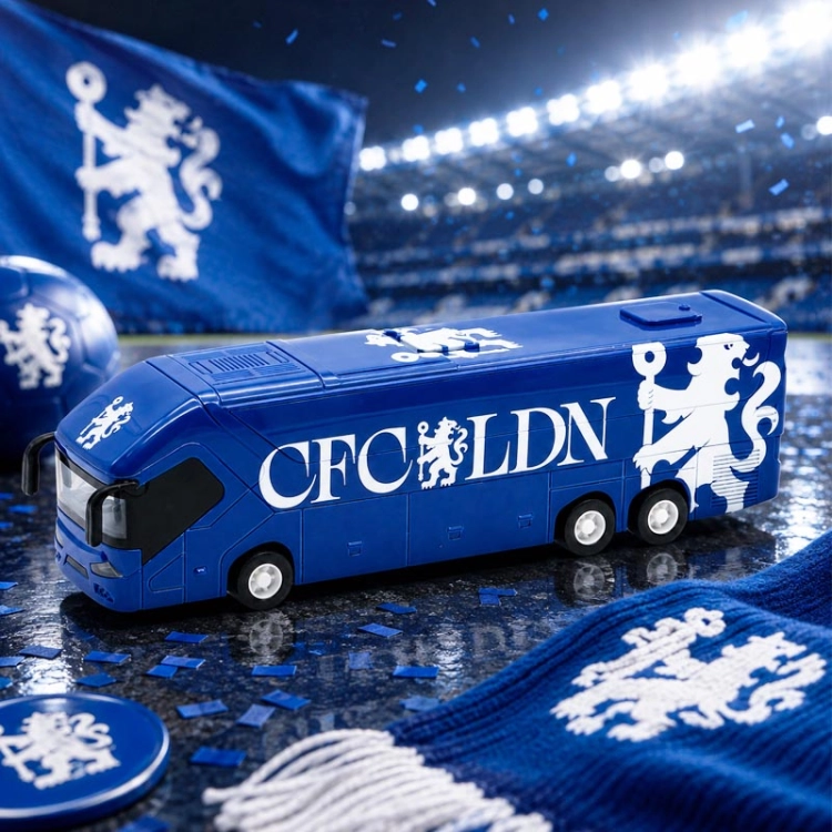 Autobus piłkarski Chelsea FC - model klubowy