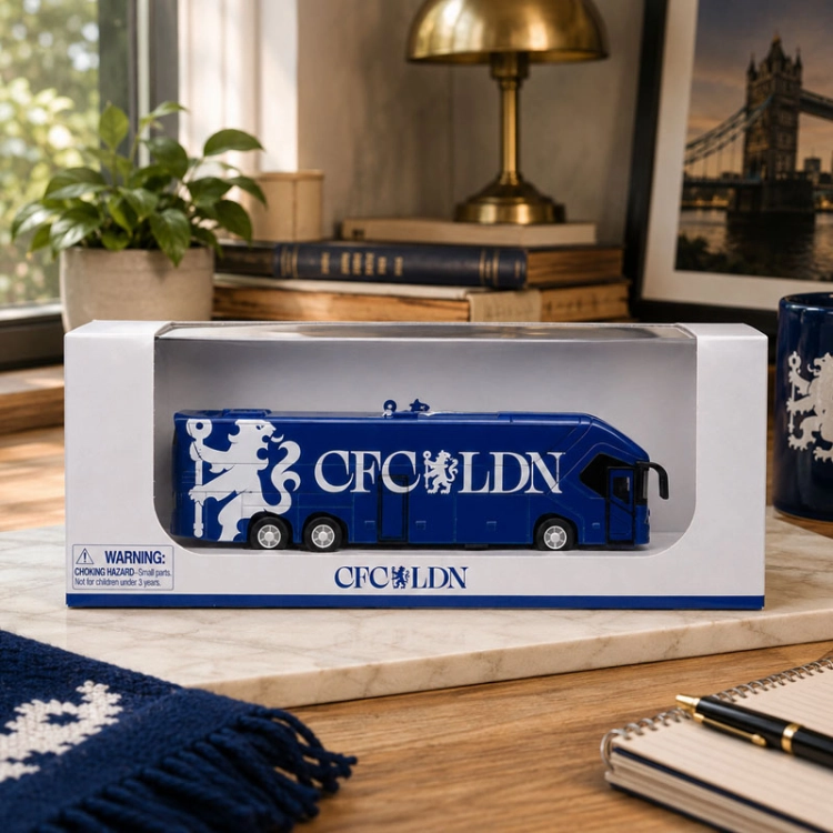 Autobus piłkarski Chelsea FC - model klubowy