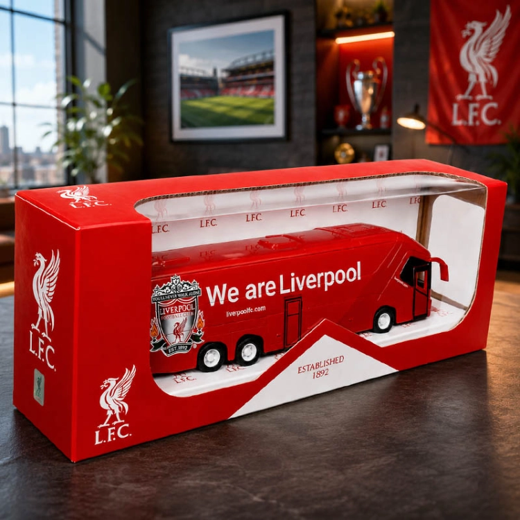 Autobus piłkarski Liverpool FC - model klubowy