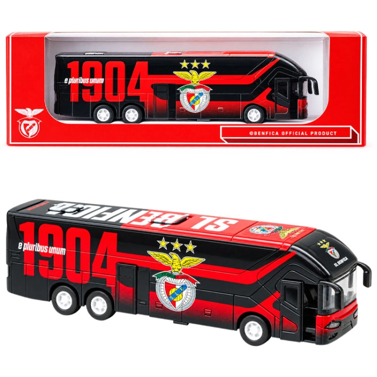 Autobus piłkarski Benfica FC - model klubowy