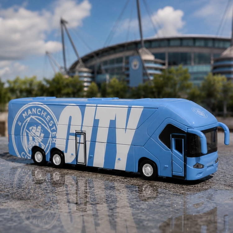 Autobus piłkarski Manchester City FC - model klubowy