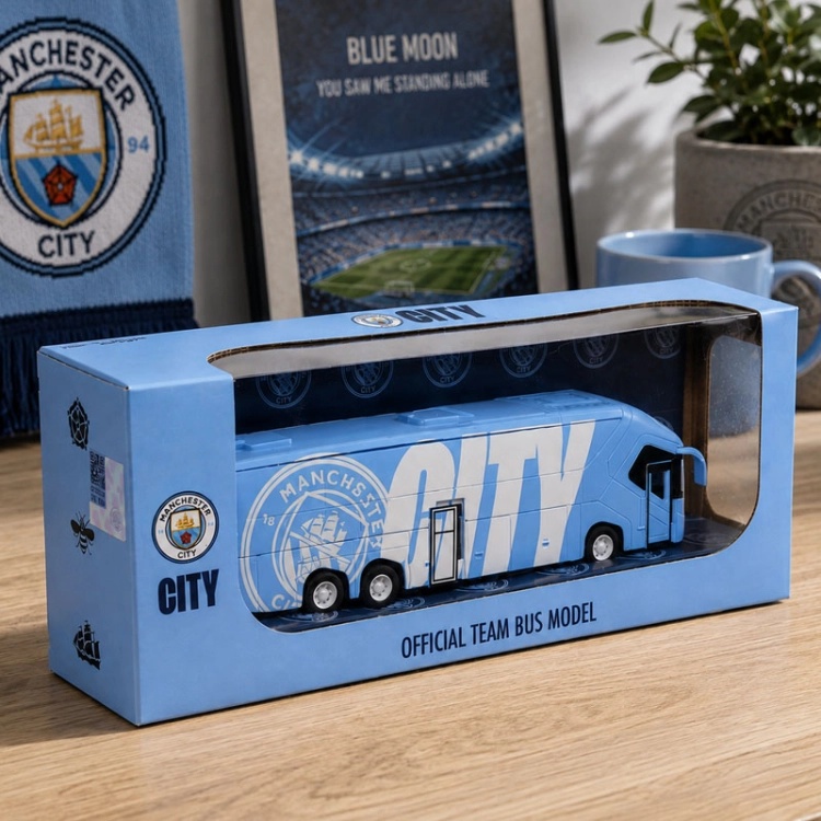 Autobus piłkarski Manchester City FC - model klubowy