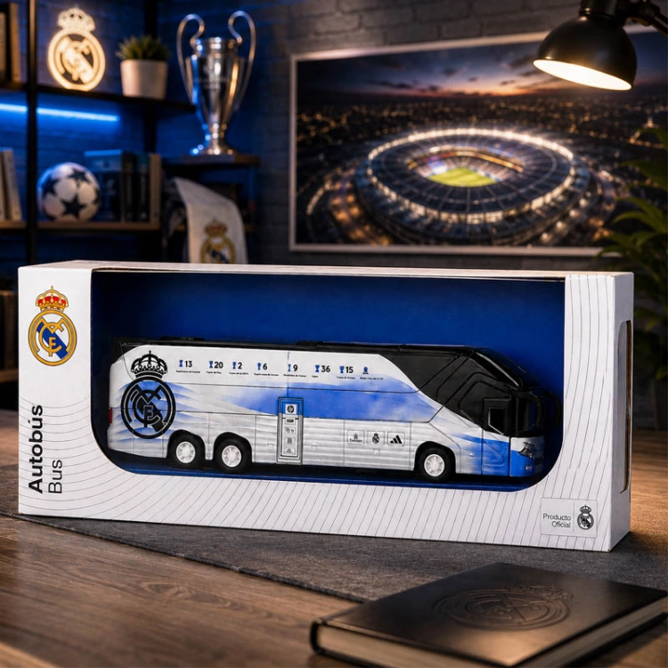 Autobus piłkarski Real Madryt FC - model klubowy