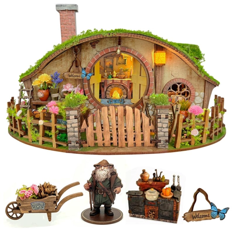 Miniaturowy domek Book Nook - Norka w Shire