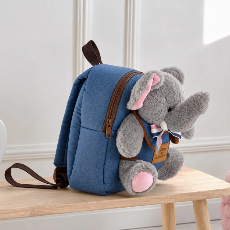 Plecak pluszowy ze słonikiem Elephant puppy CUTE ANIMALS