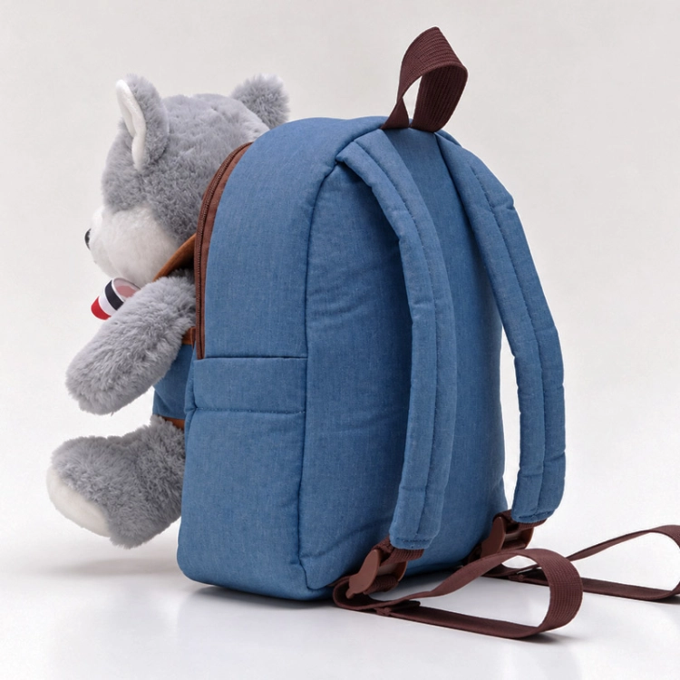 Plecak pluszowy z wilczkiem Wolf puppy CUTE ANIMALS