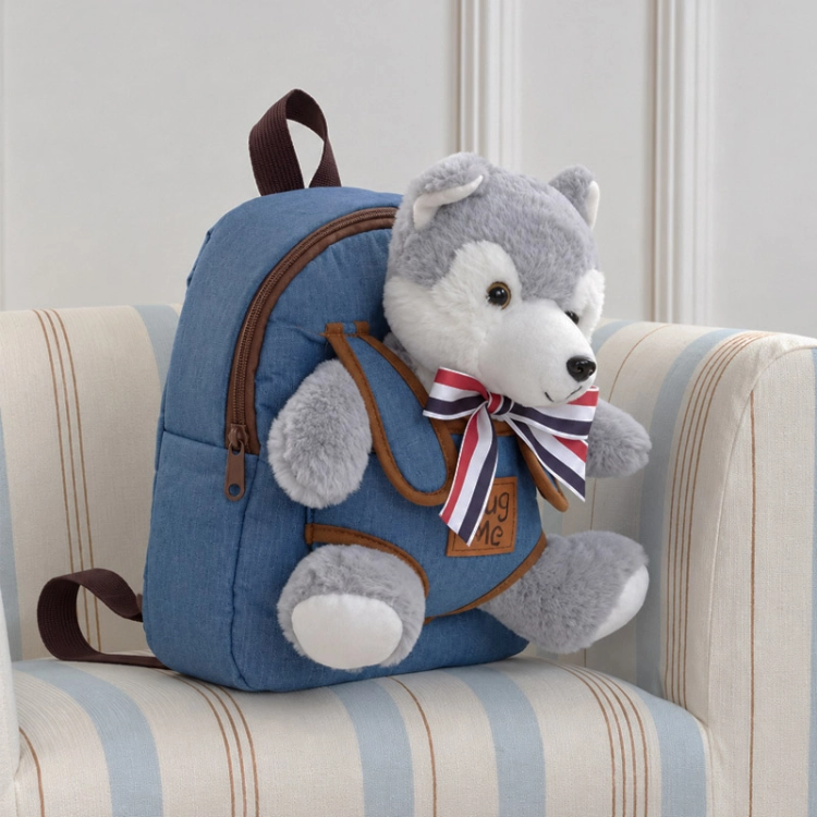 Plecak pluszowy z wilczkiem Wolf puppy CUTE ANIMALS