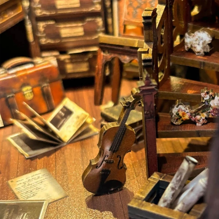 Miniaturowy domek Book Nook - Tajemnice dzwonów