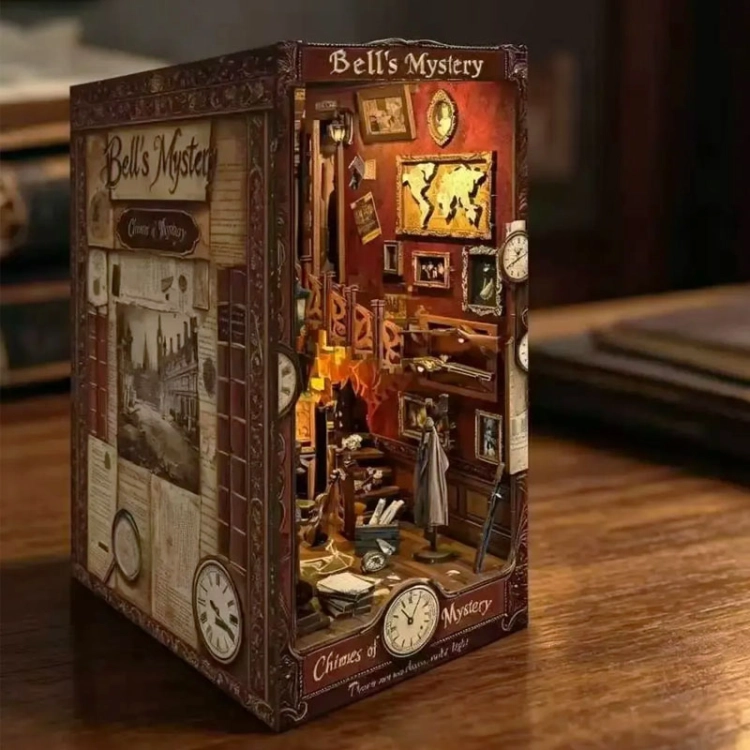 Miniaturowy domek Book Nook - Tajemnice dzwonów