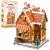 Miniaturowy domek Book Nook - Chatka z piernika