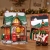 Miniaturowy domek Book Nook - Poczta Świętego Mikołaja