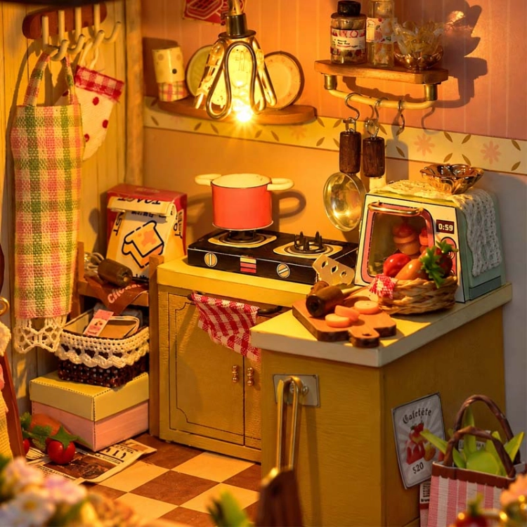 Miniaturowy domek - Królestwo szefa kuchni