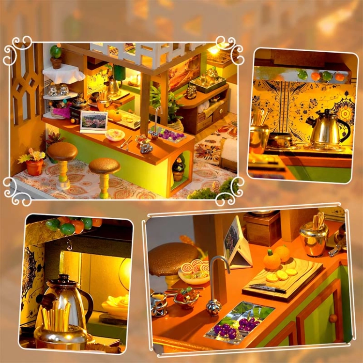 Miniaturowy domek - Boho love