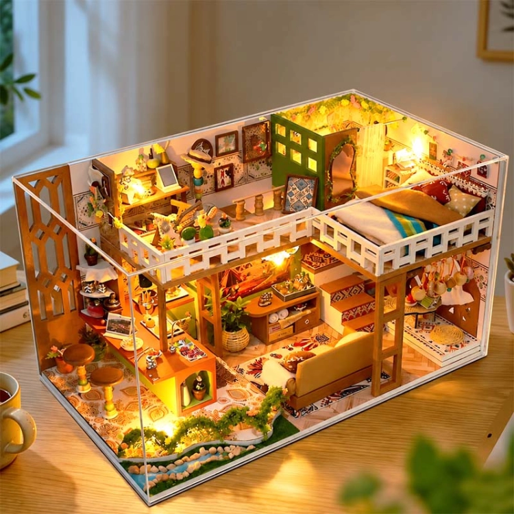 Miniaturowy domek - Boho love