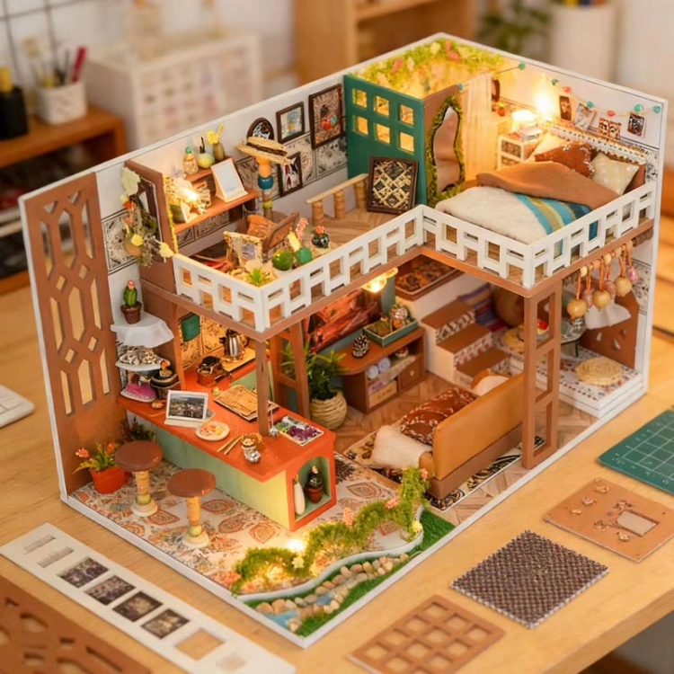 Miniaturowy domek - Boho love