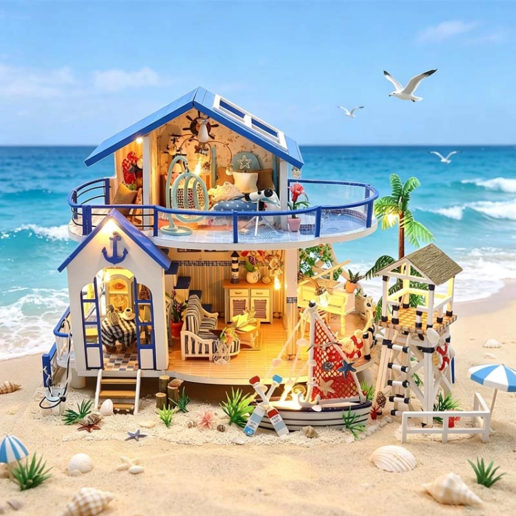 Miniaturowy domek - Morskie opowieści