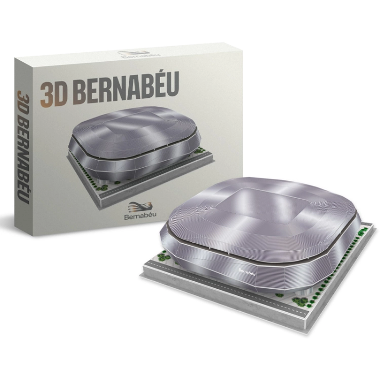 Stadion piłkarski Real Madryt FC - BERNABEU - Puzzle 3D 104 elementy