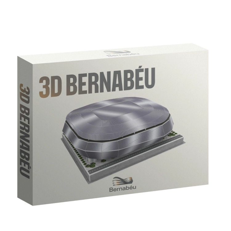 Stadion piłkarski Real Madryt FC - BERNABEU - Puzzle 3D 104 elementy