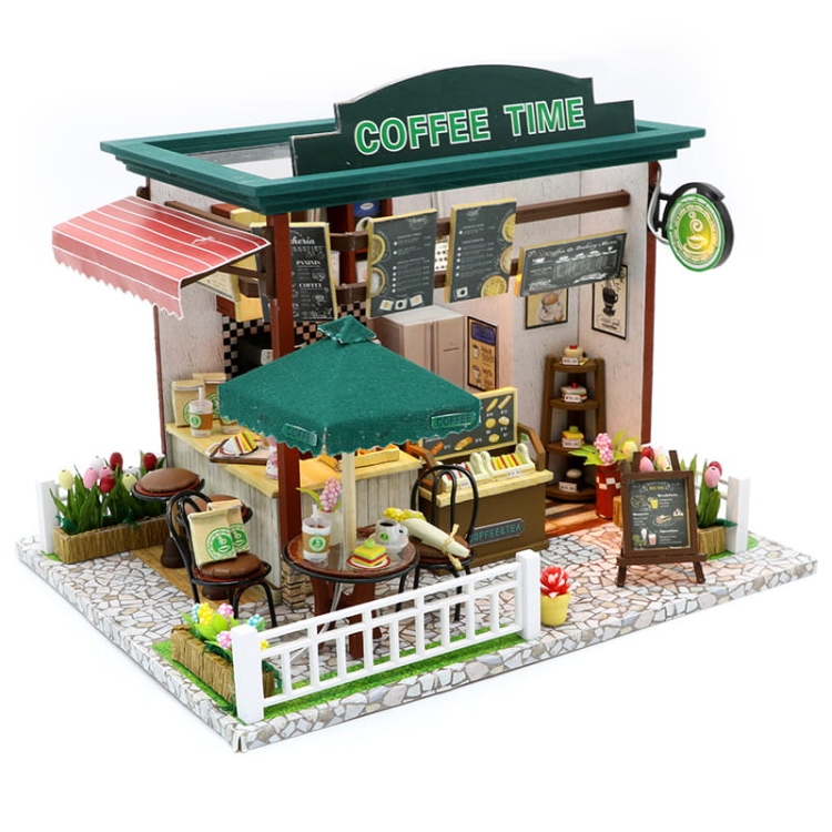 Miniaturowy domek - Czas na kawę*