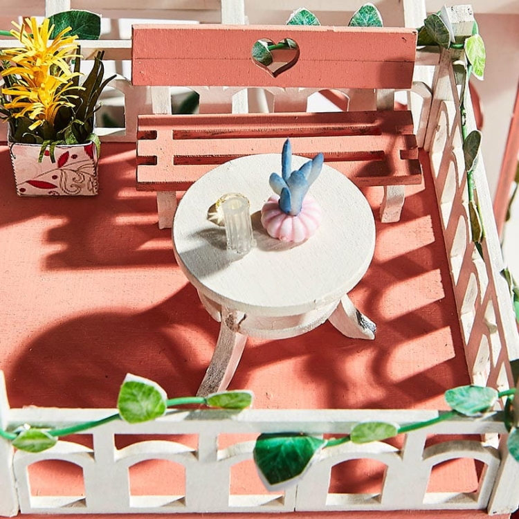Miniaturowy domek Urocza kwiaciarnia