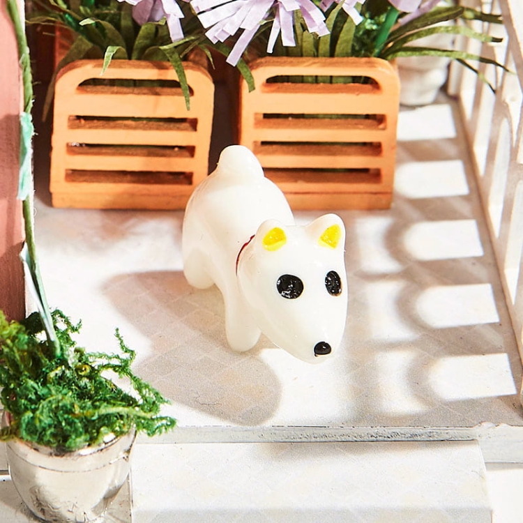 Miniaturowy domek Urocza kwiaciarnia