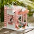 Miniaturowy domek Urocza kwiaciarnia