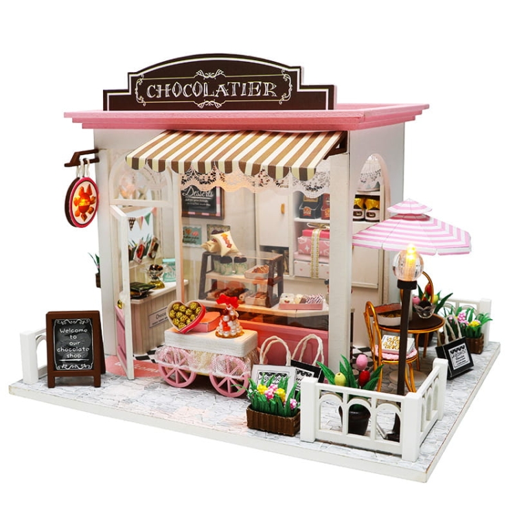 Miniaturowy domek - Cukiernia za rogiem*