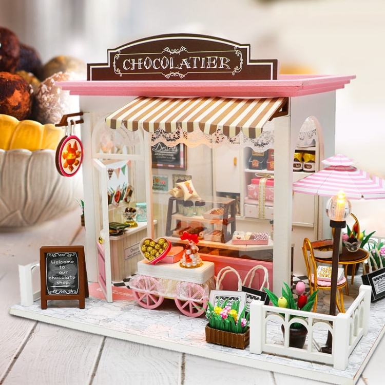 Miniaturowy domek - Cukiernia za rogiem*