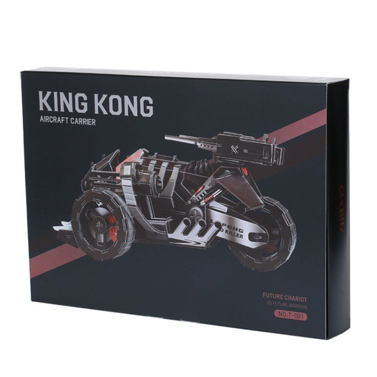 Futurystyczny motor Puzzle 3D