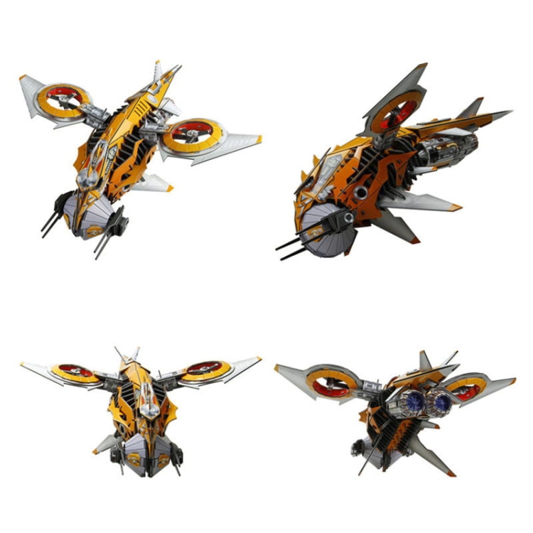 Podniebna furia Puzzle 3D